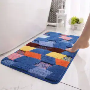 Färgglad Badrumsmatta Mosaik